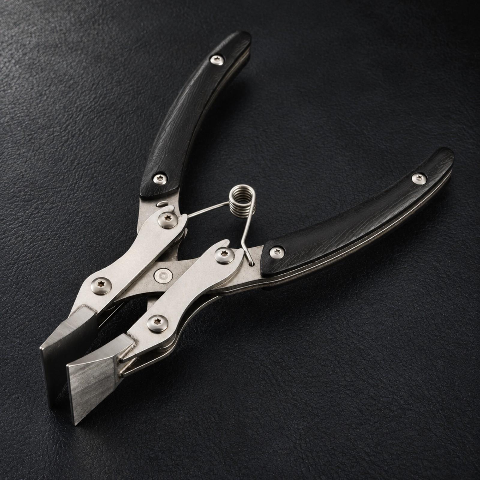 Professional Leather Edge Plie - огляд і ціна Leatherwork Hand Press