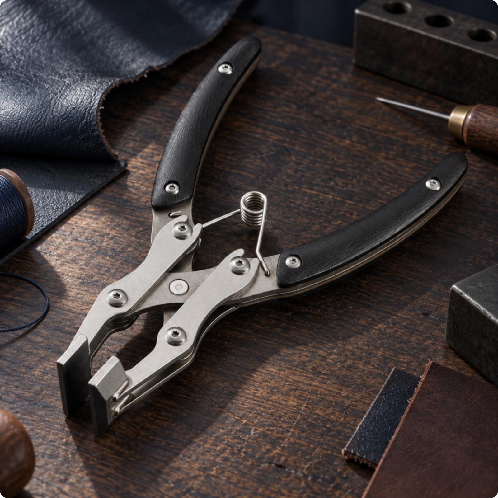 Stainless Steel Leatherworking - огляд і ціна Leatherwork Hand Press
