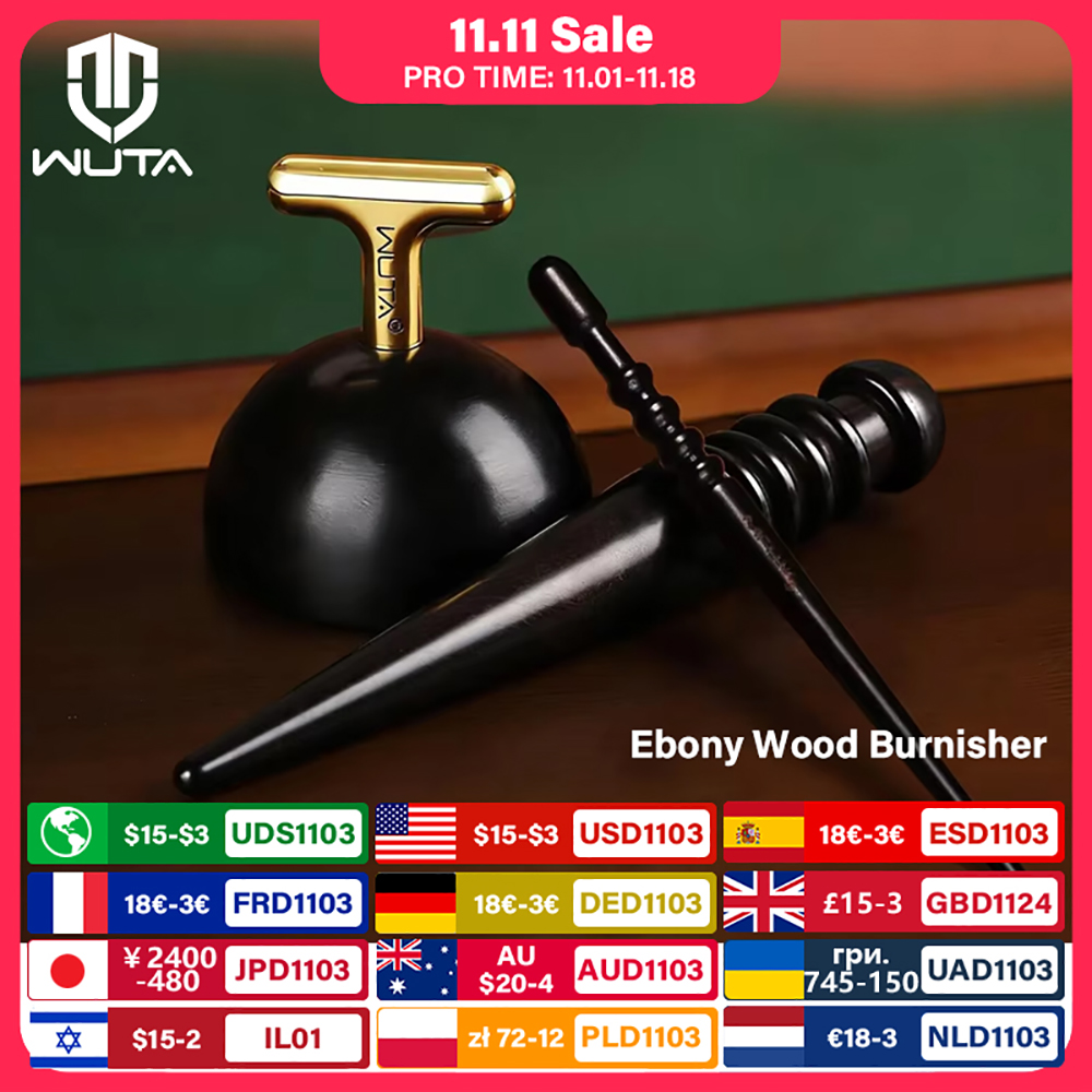 WUTA 1PC Pro Leather Edge Burn - огляд і ціна Bone Folder Tool