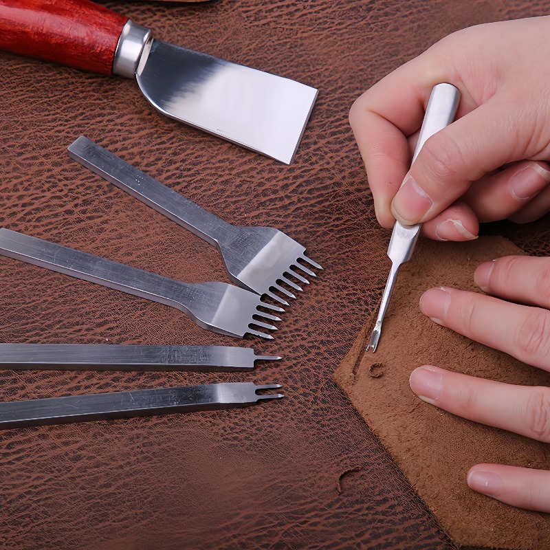 Professional Hand Sewing Leath - огляд і ціна Groover Stitching Tool